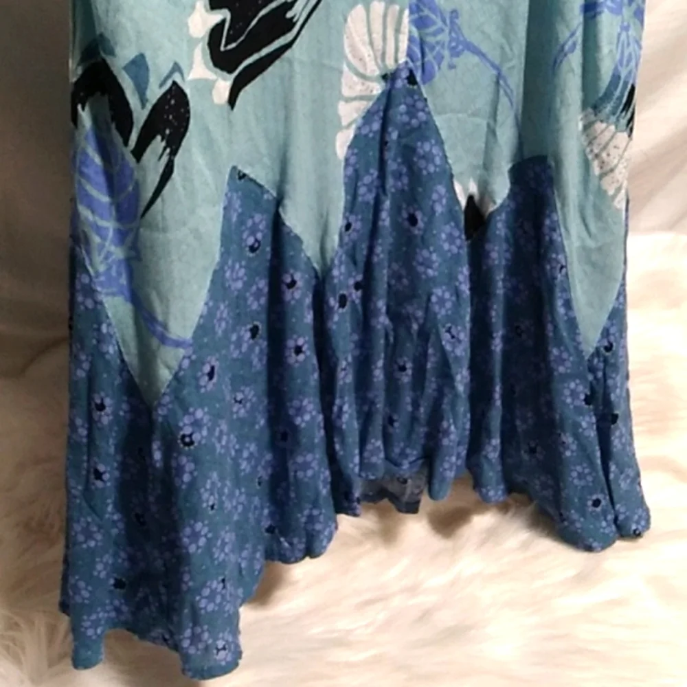 SALE! Free People Someone Like You Sharkbite Slip Dress Sz.S (BX40) - Picture 8 of 10